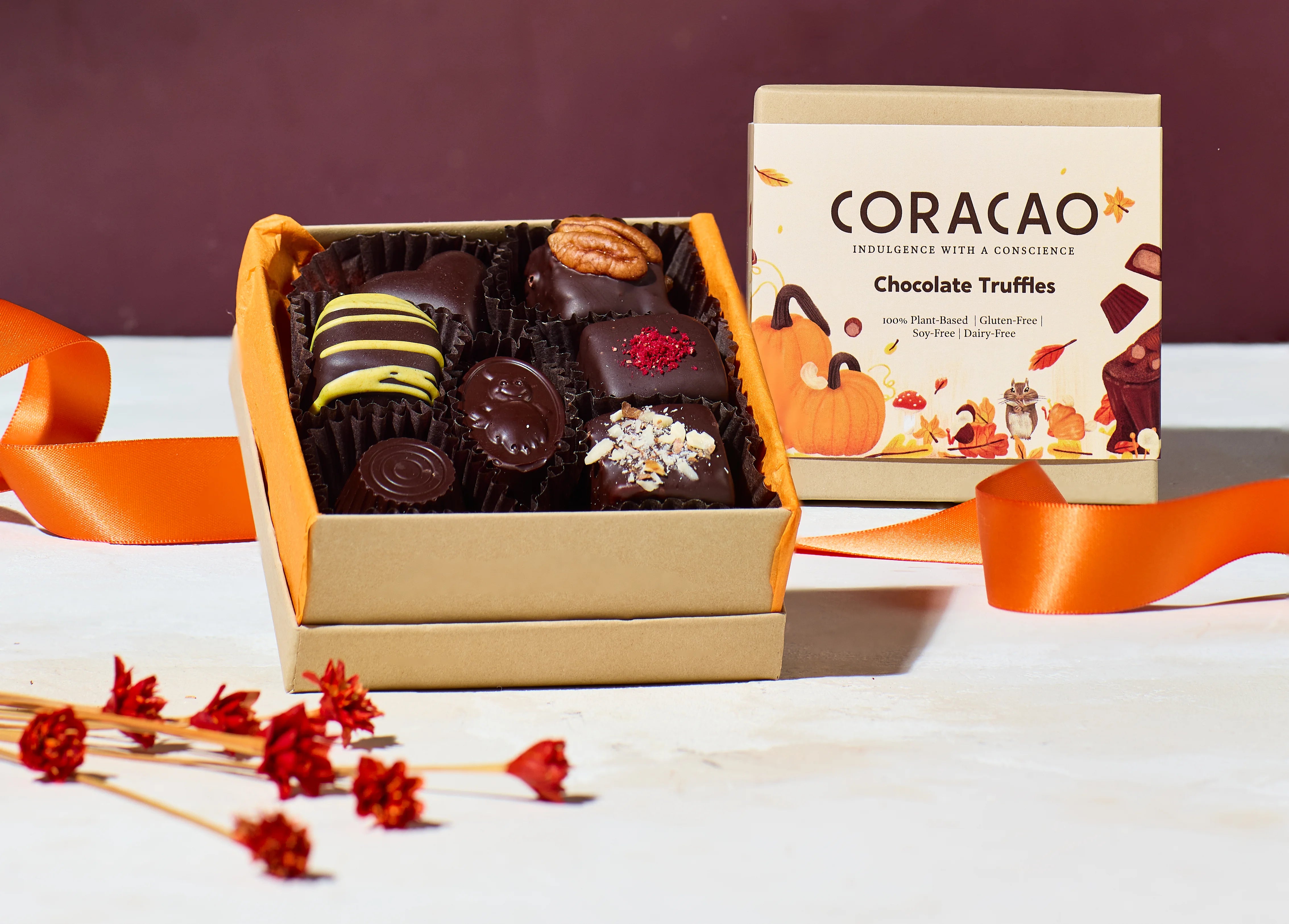 Truffle Chocolate: Indulge in Coracao Chocolate’s Finest Vegan Treats