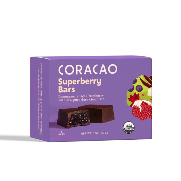 Organic Dark Chocolate Raspberry Candy Bar