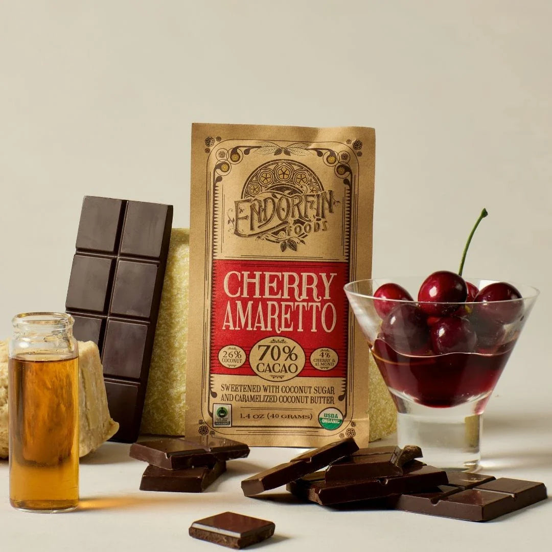 Cherry Amaretto Dark Chocolate | 70% Cacao