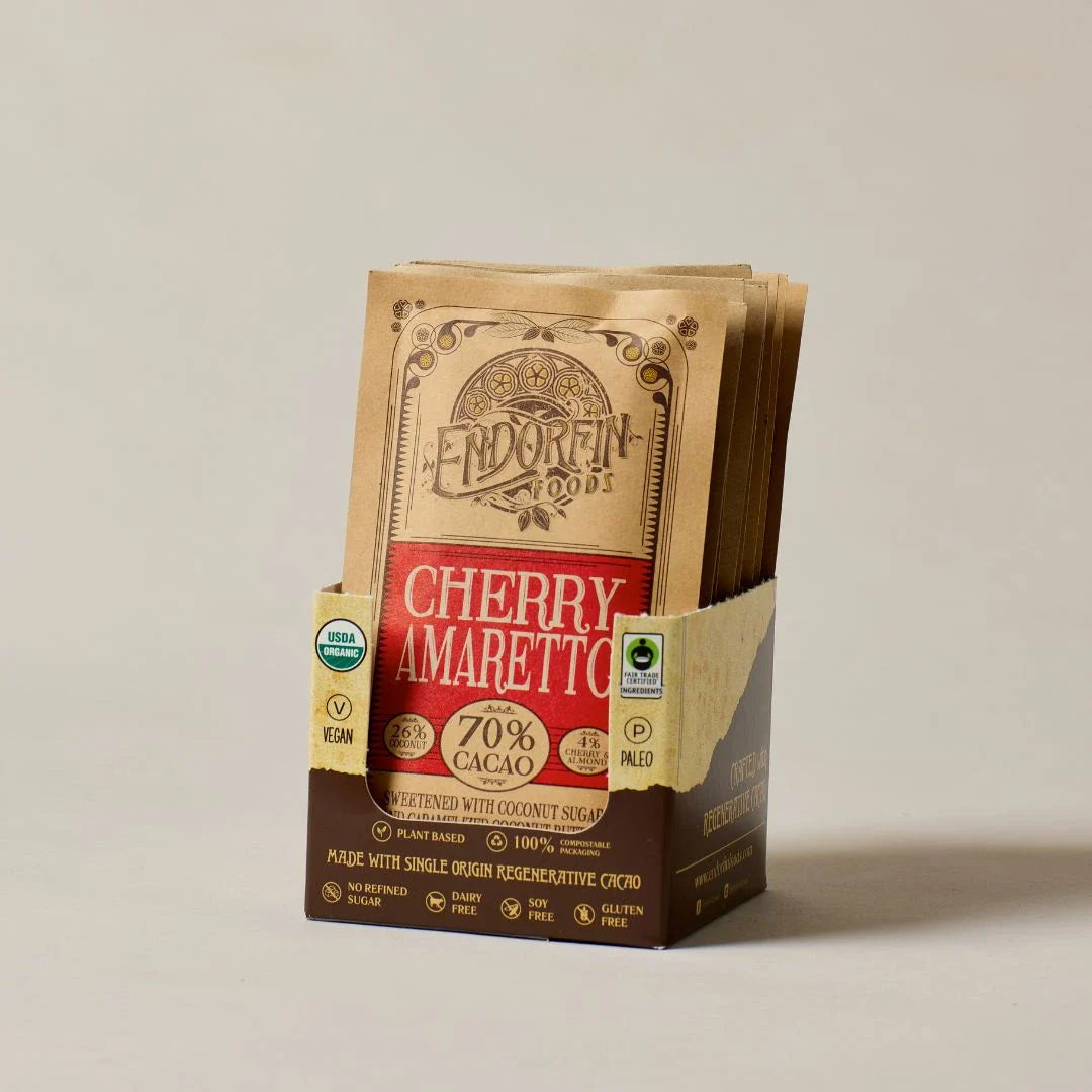 Cherry Amaretto Dark Chocolate | 70% Cacao