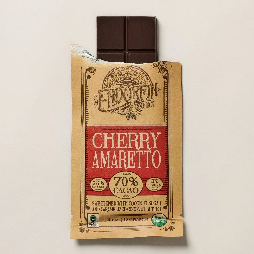 Cherry Amaretto Dark Chocolate | 70% Cacao