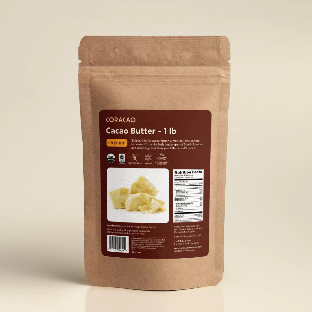 Organic Criollo Cacao Butter – Premium quality for culinary and skincare uses.
