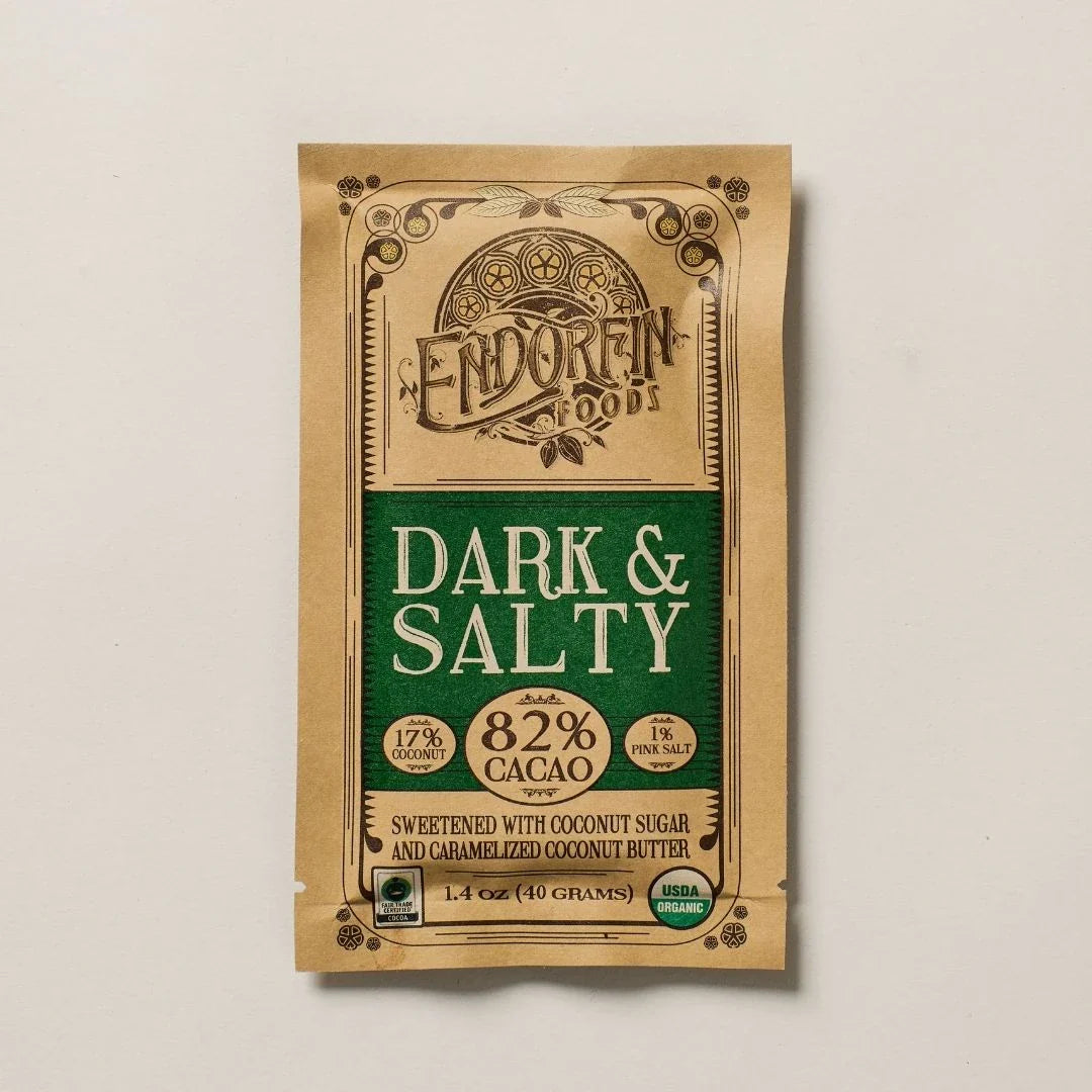 Sea Salt Dark Chocolate Bar 82% Cacao