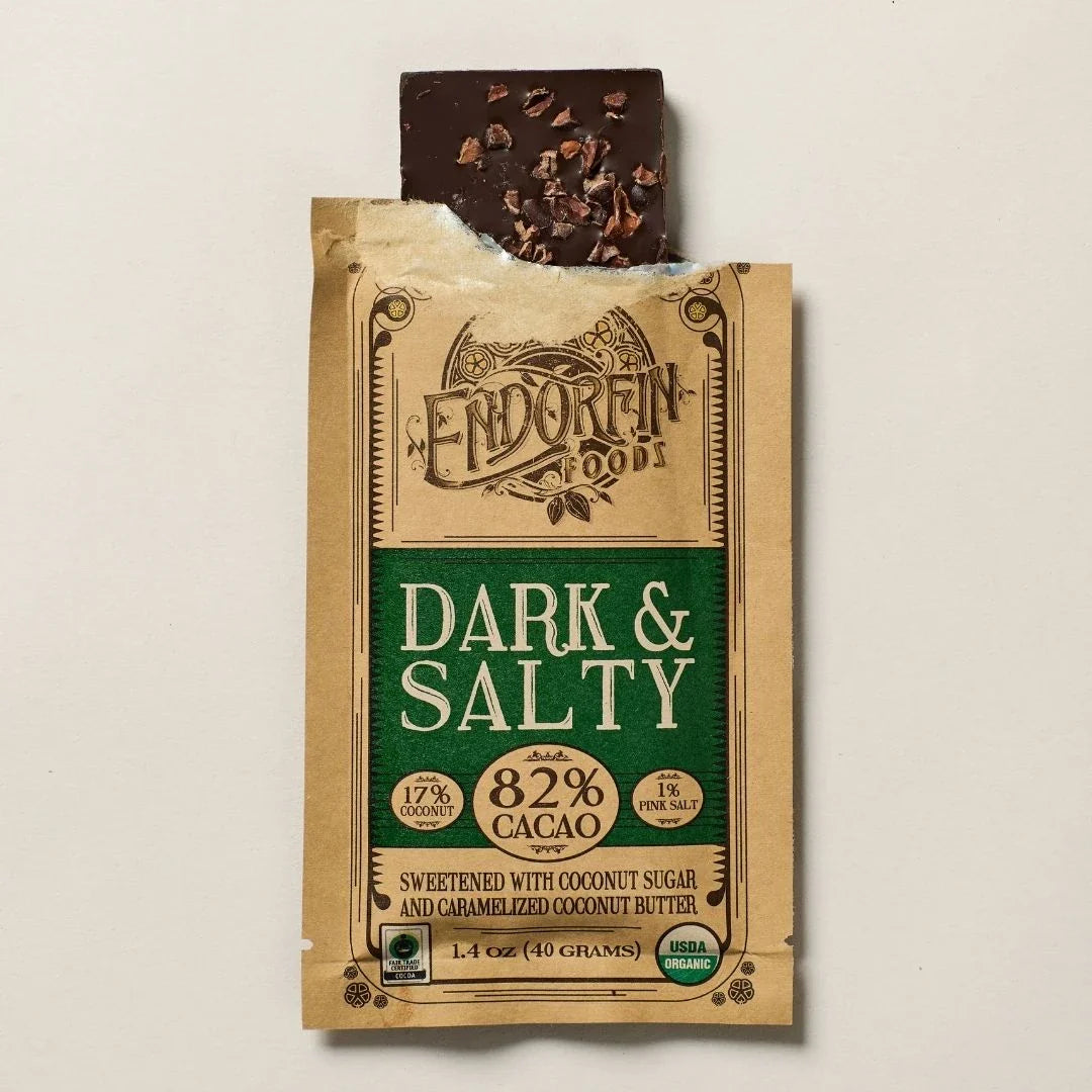 Sea Salt Dark Chocolate Bar 82% Cacao