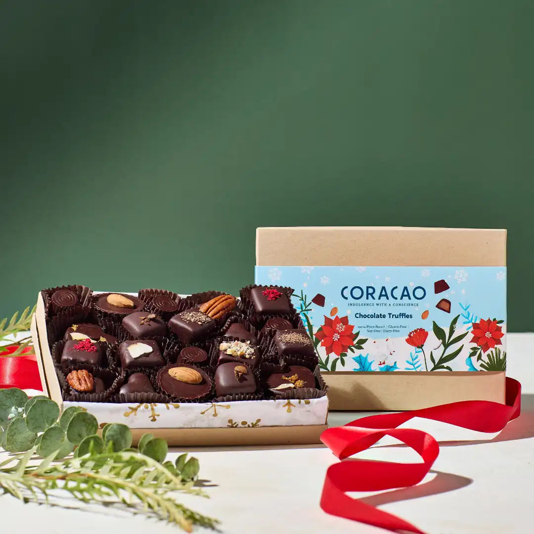 Medium Holiday Vegan Truffle Box (20pc)