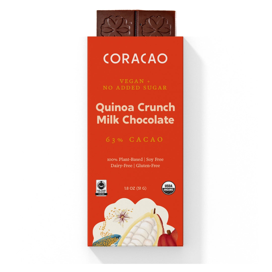 Quinoa Crunch Sugar Free Milk Chocolate