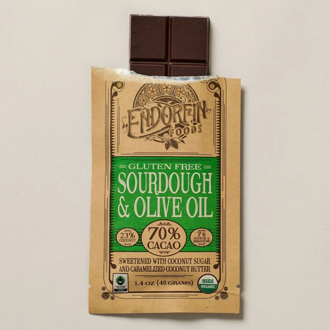 Sourdough & Olive Oil Chocolate Bar | 70% Cacao