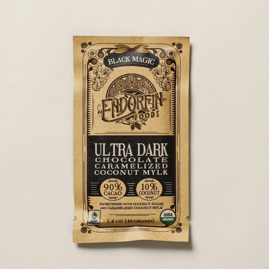 Black Magic Vegan Dark Chocolate Bar 90% Cacao