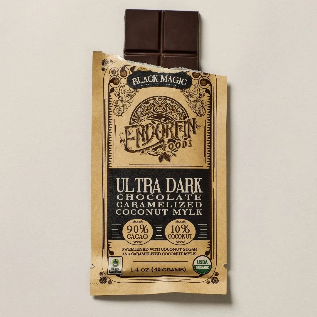 Black Magic Vegan Dark Chocolate Bar 90% Cacao